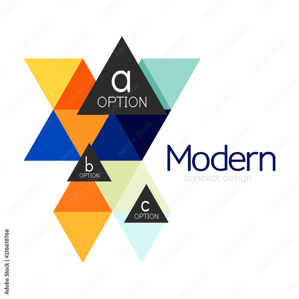 Triangle shape design abstract business logo icon design. Company logotype branding emblem idea Triangle shape design abstract business logo icon design. Company logotype branding emblem idea