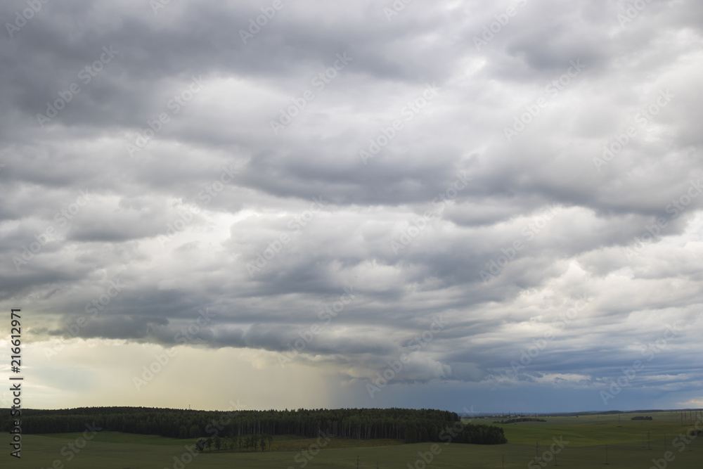 Storm clouds, dramatic sky