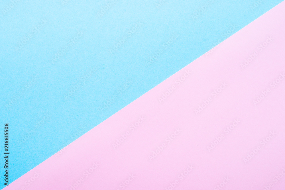 Blue and pink paper background. Blue and pink paper background.