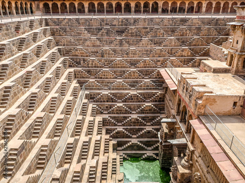 Chand Baori Stepwell, Jaipur, Rajasthan, India photo