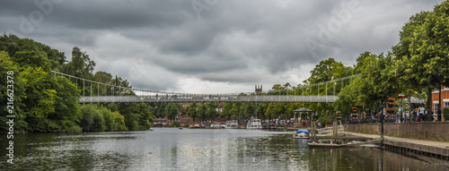 Suspension Bridge, River Dee, Chester