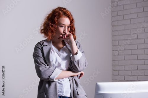 Fotografija Emotion of reverie and concentration