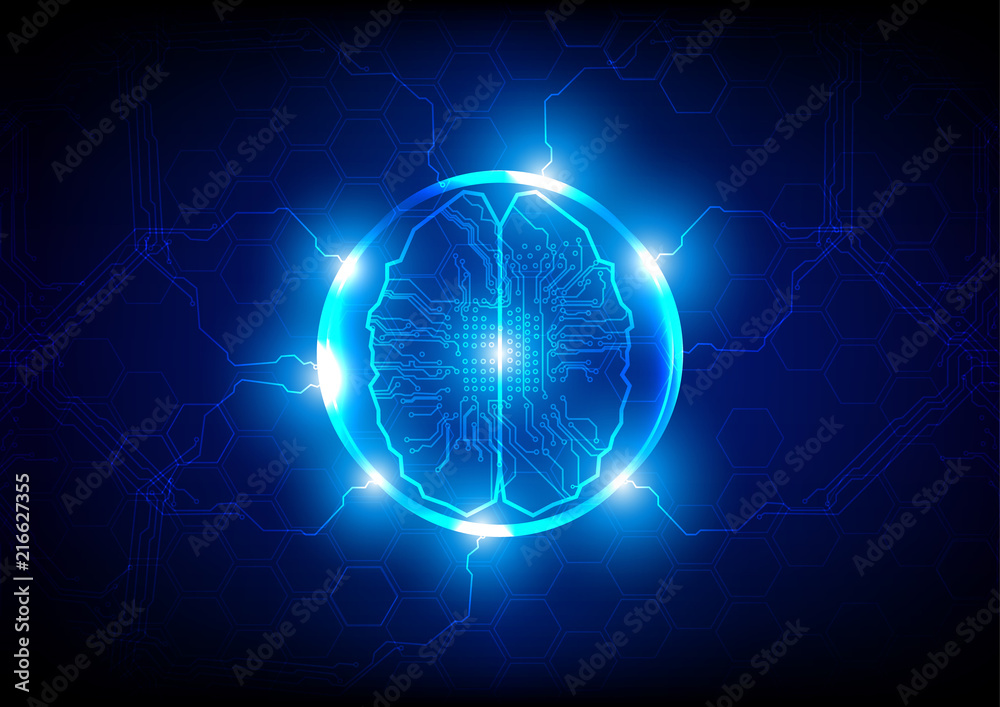 abstract artificial intelligence concept background. technology web background. illustration vector design abstract artificial intelligence concept background. technology web background. illustration vector design