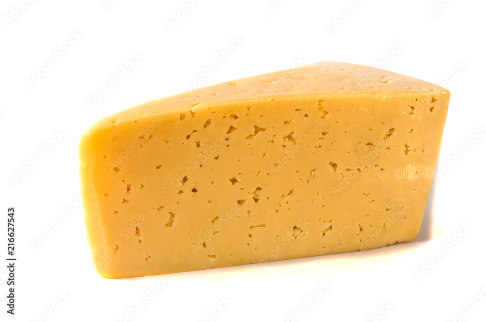 cheese isolated on white background