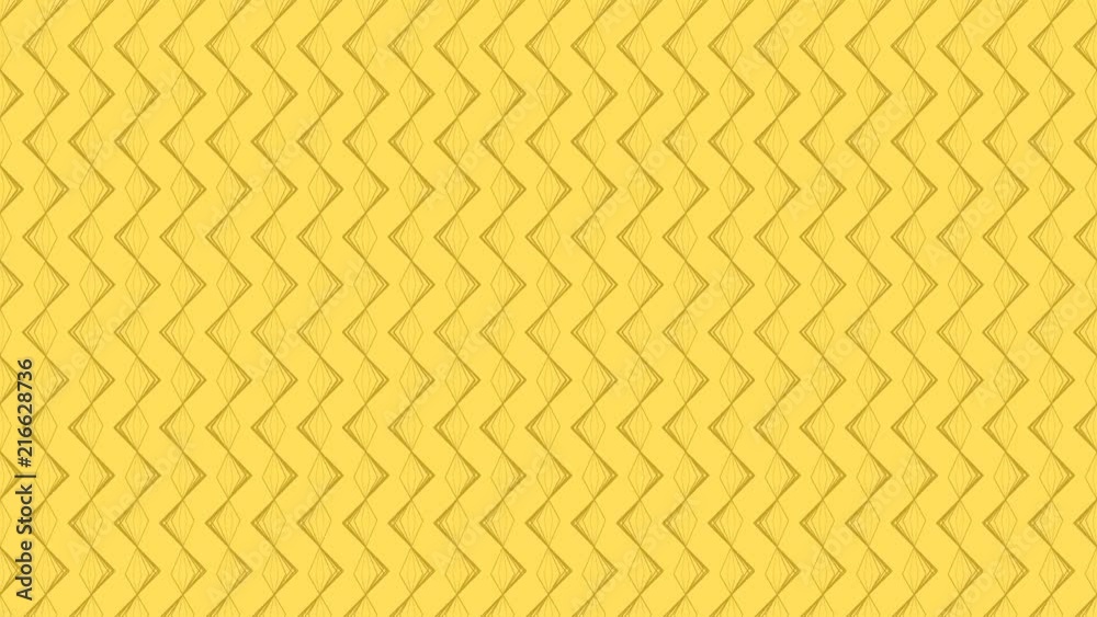 Abstract Line right angle zigzag rotate moving illustration brown color on yellow background seamless looping animation 4K with copy space Abstract Line right angle zigzag rotate moving illustration brown color on yellow background seamless looping animation 4K with copy space