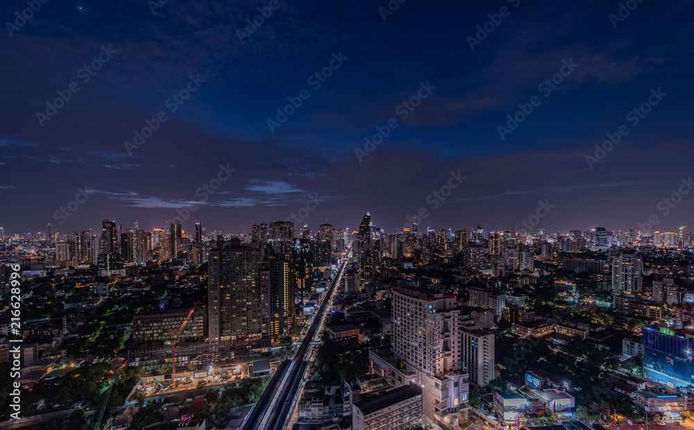 Bangkok panoramic view