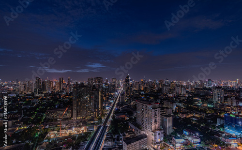 Bangkok panoramic view