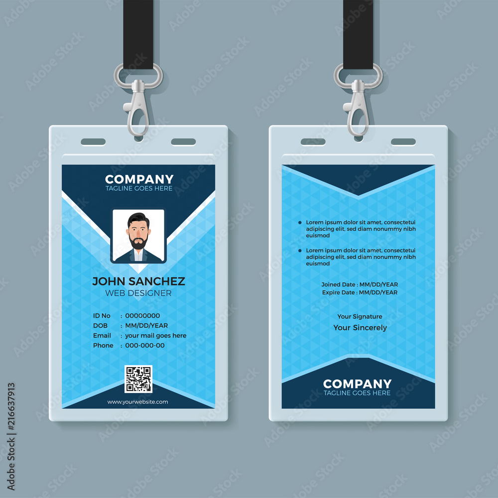 Multipurpose Identity Card Template Multipurpose Identity Card Template