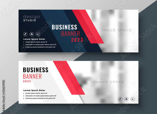 professional corporate business banner design