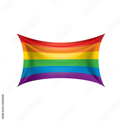 Vector a rainbow flag