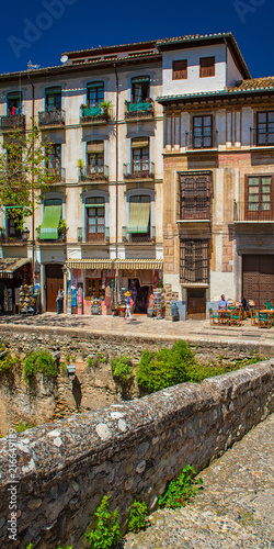 Old town of Granada, Spain