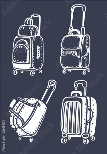 Different bags set