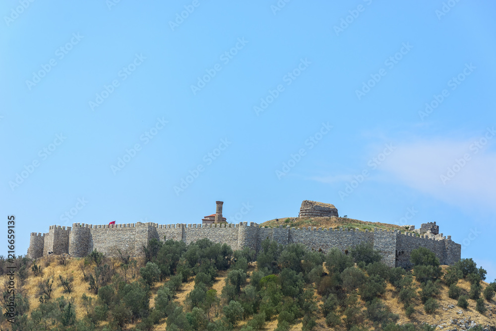 Ayasuluk Castle on Ayasuluk Hill, Selcuk,Turkey