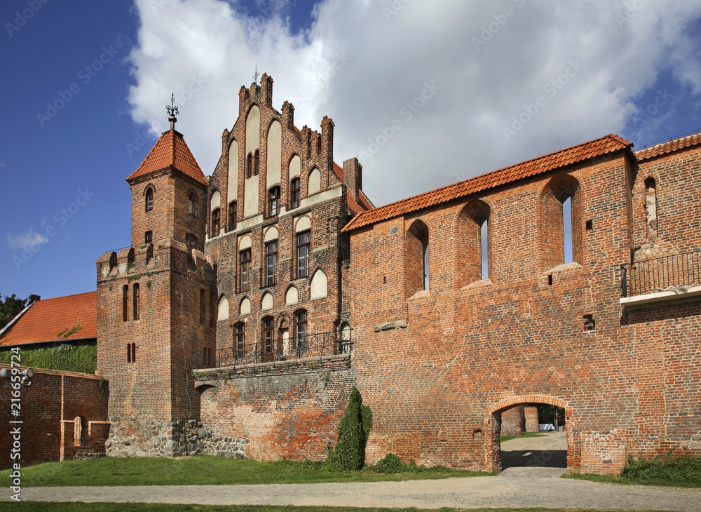 View of old Torun.  Poland