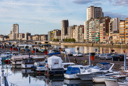 Obraz na plátně liege belgium cityscape