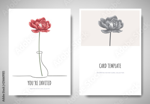 Minimalist greeting/invitat...