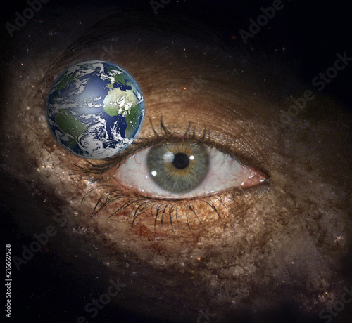 Fototapeta Naklejka Na Ścianę i Meble -  The eye of space