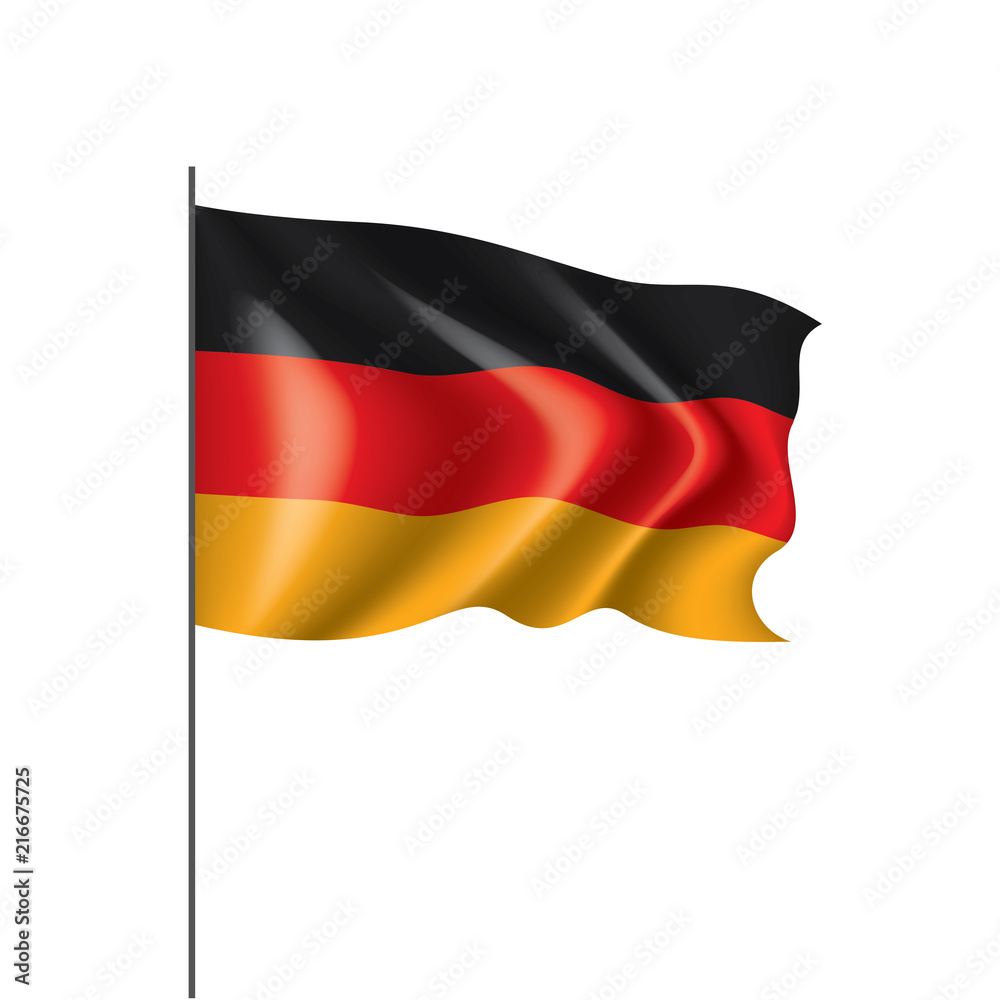 Germany flag, vector illustration Germany flag, vector illustration
