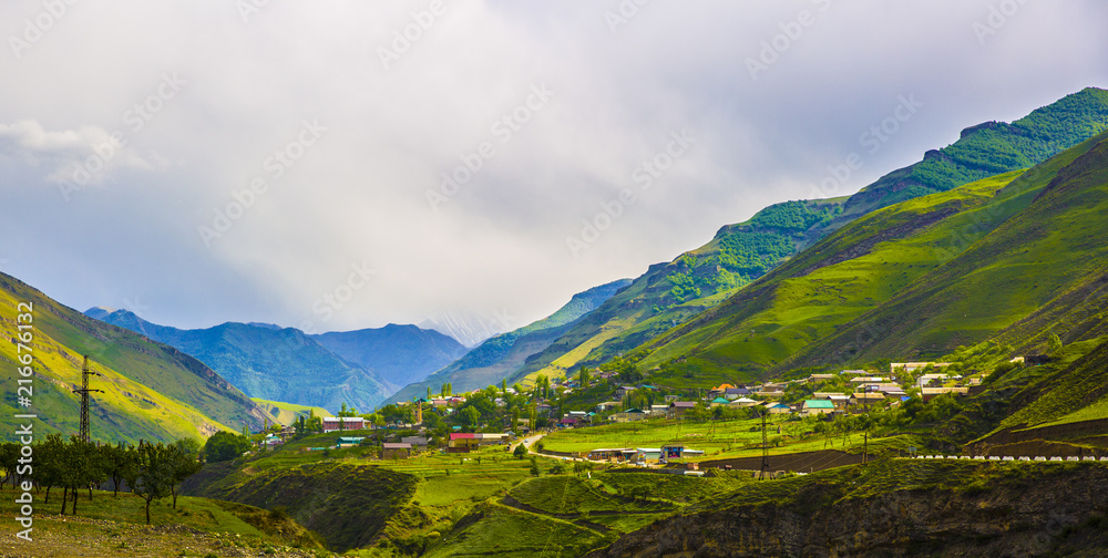 Mountain village