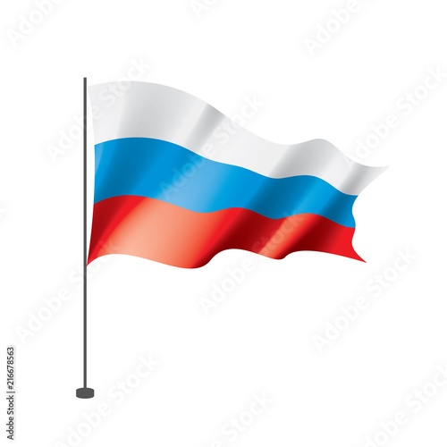 Free Download Russia flag, vector illustration - GFXLoad