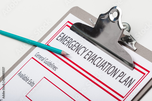 Emergency evacuation plan