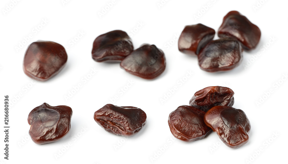 tamarind seeds isolated on white tamarind seeds isolated on white