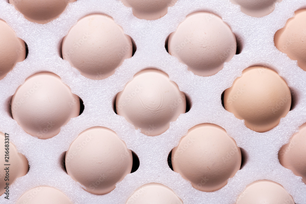 Fresh eggs in hard paper package sold Fresh eggs in hard paper package sold