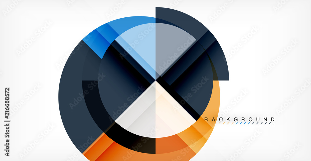 Vector circle abstract background Vector circle abstract background