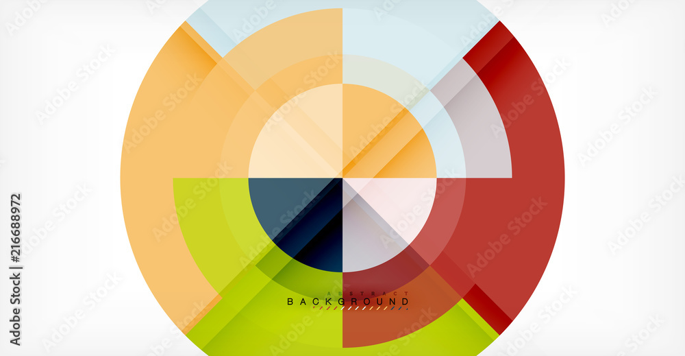 Vector circle abstract background Vector circle abstract background
