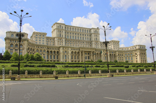 The Palace of the Parliament, Bucharest, Romania photo