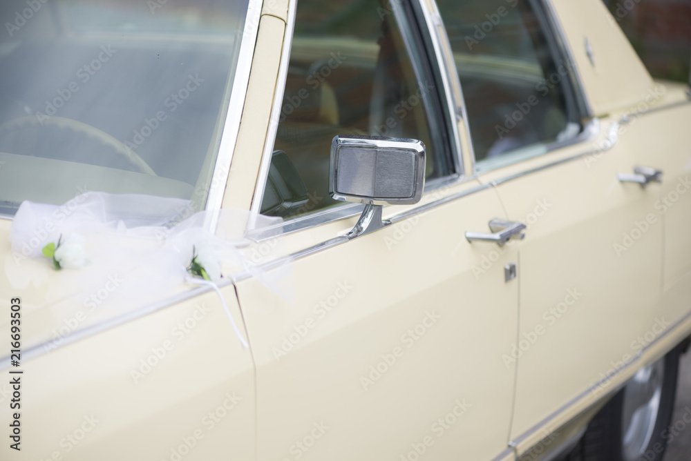 Oldtimer on a wedding Oldtimer on a wedding