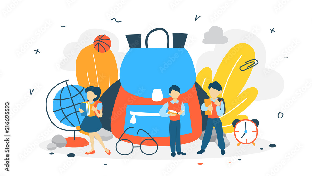 Back to school concept Back to school concept