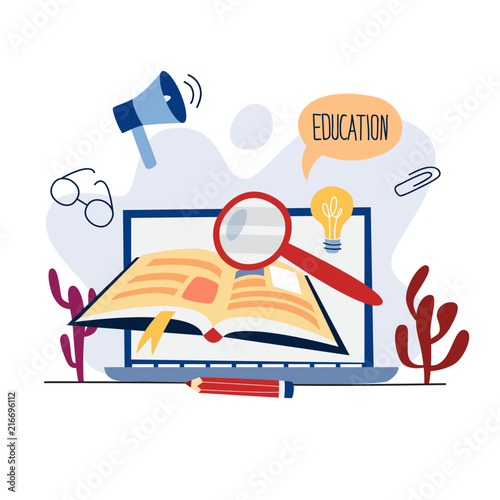 Education concept illustration