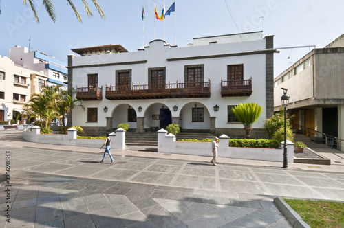 Architektur Rathaus Los llanos de Aridane La Palma photo