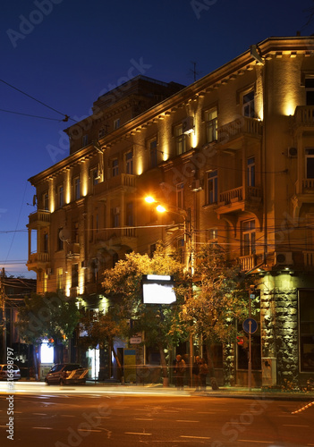 Steer in Yerevan. Armenia