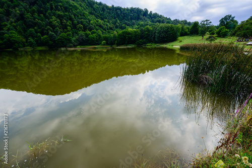 Beautiful view of Tsover lake, Dsegh, Armenia