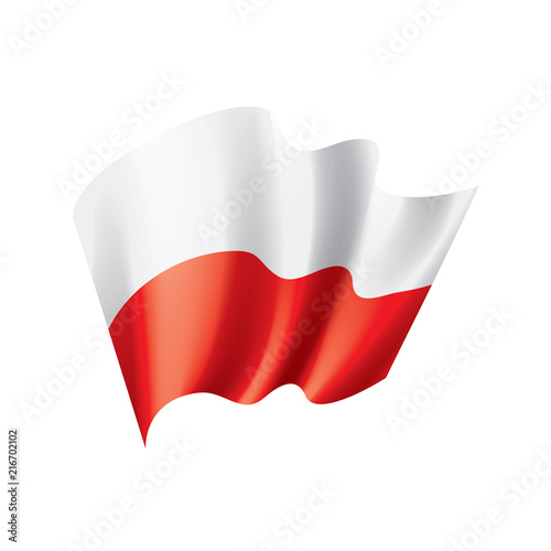 Free Download Poland flag, vector illustration - GFXLoad