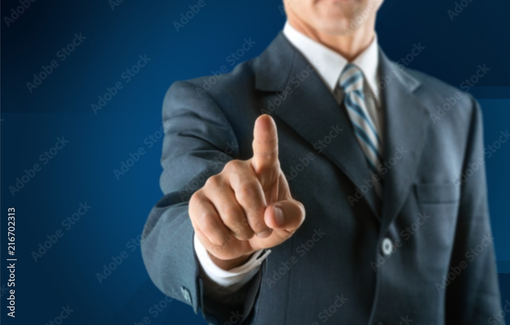Businessman and internet and virtual reality concept Businessman and internet and virtual reality concept