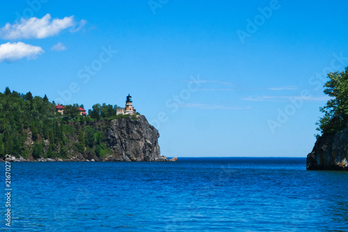 Split Rock Lighthouse on the north shore of Lake Superior near Duluth Minnesota