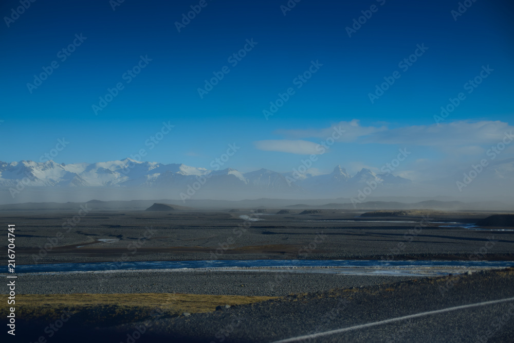 Black dessert on Iceland Black dessert on Iceland