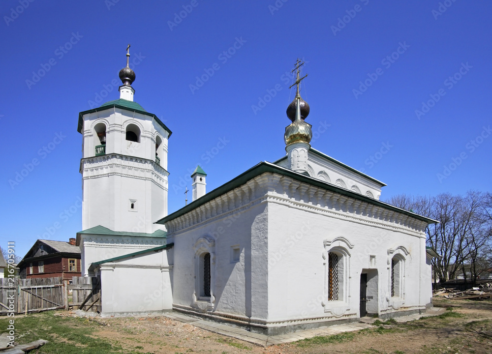 Church of Transfiguration of Savior in Toropets. Tver Oblast. Russia
