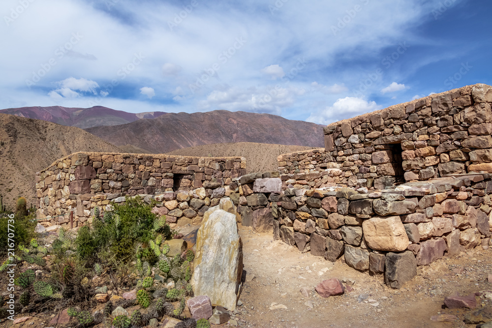 Pucara de Tilcara pre-inca ruins - Tilcara, Jujuy, Argentina