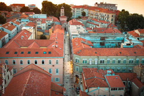 Stadtansicht Zadar von oben 