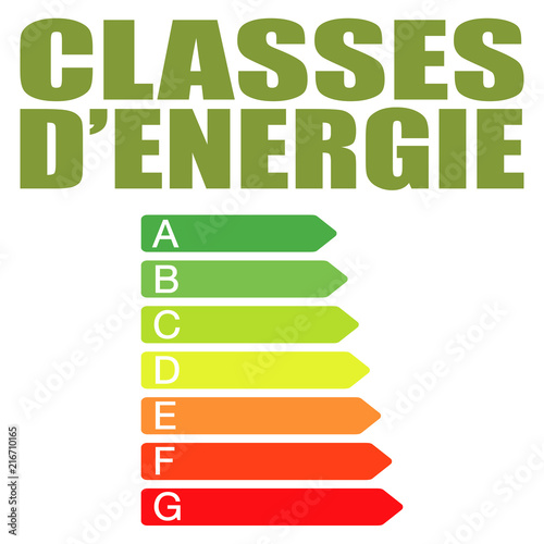 Logo classes d'énergie.