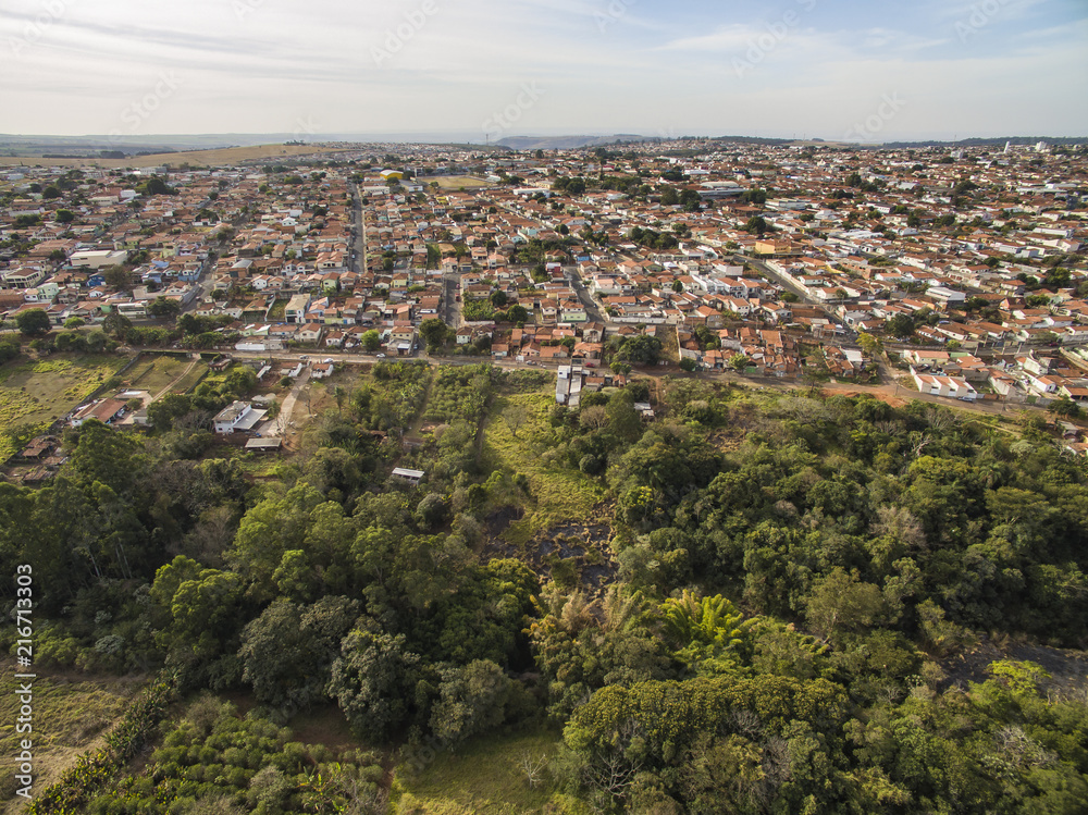 City of Botucatu in Sao Paulo, Brazil South America 