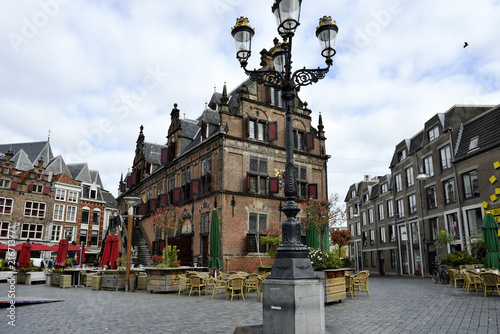 Rathaus in Nimwegen, Niederlande, Town Hall in Nijmegen, Netherlands