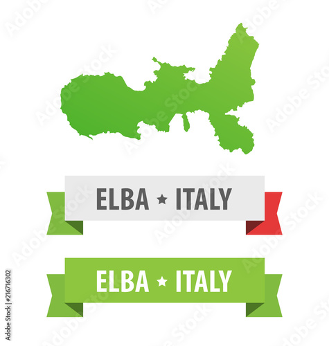 Set of Ribbons with Elba, I...