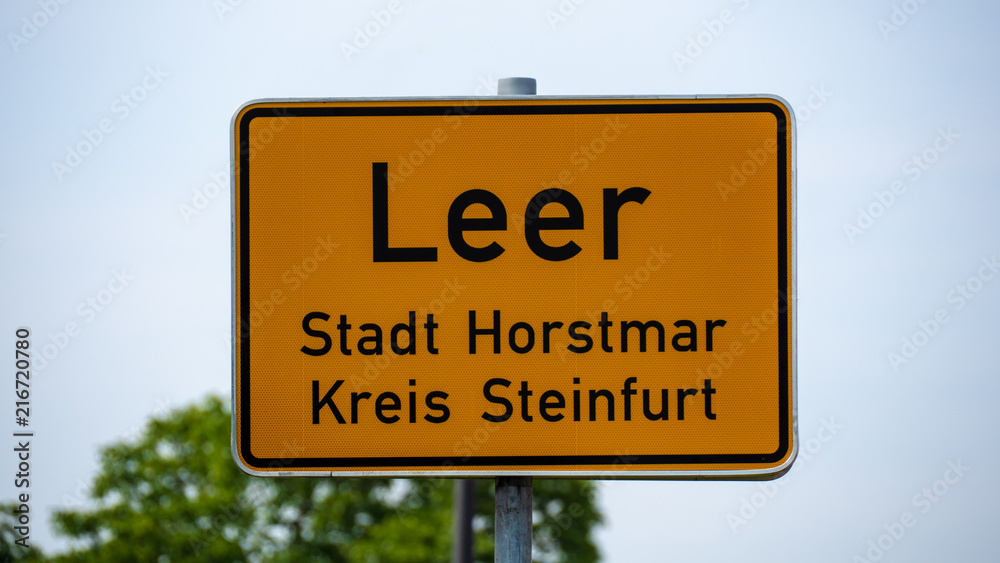 Gemeinde Leer (Westfalen) Stadt Horstmar im Kreis Steinfurt