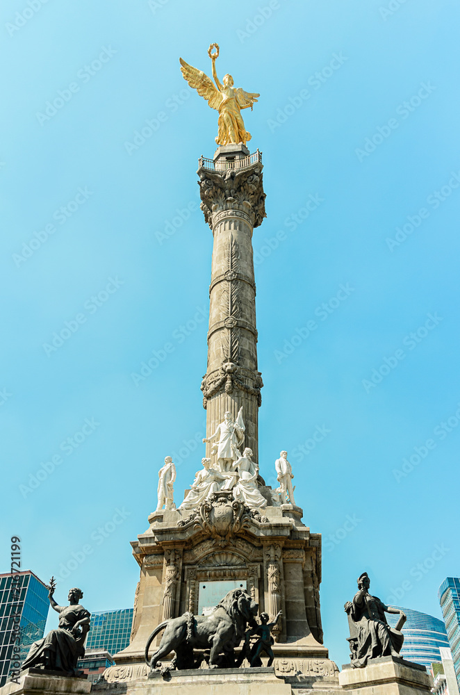 El Angel, Mexico's Monument of Independence El Angel, Mexico's Monument of Independence
