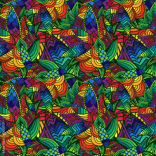 Abstract multicolor seamless background